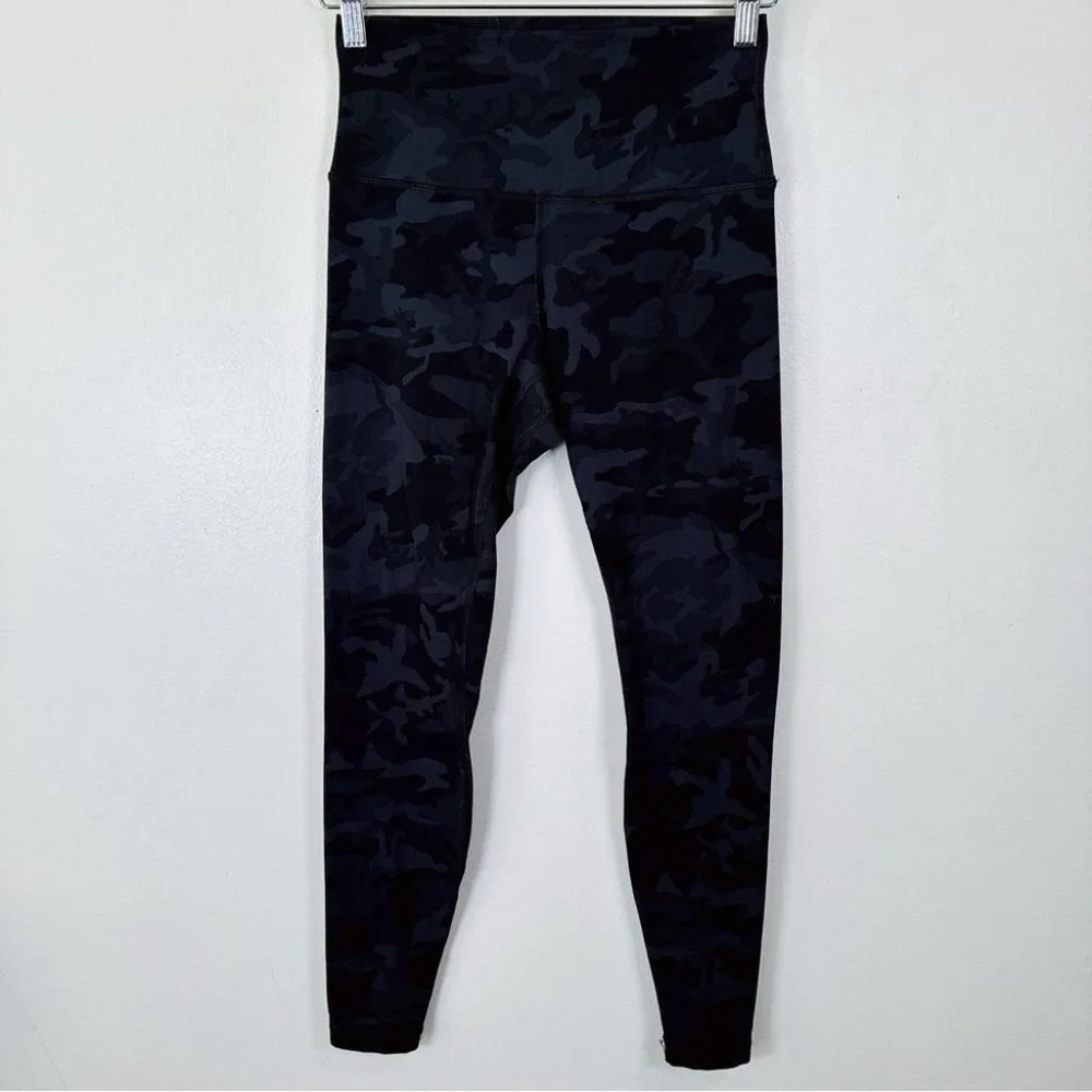 Lululemon Align Pant 28" Heritage 365 Camo Deep Coal Multi - Picture 3 of 15